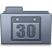 Schedule Folder Graphite Icon 48x48 png